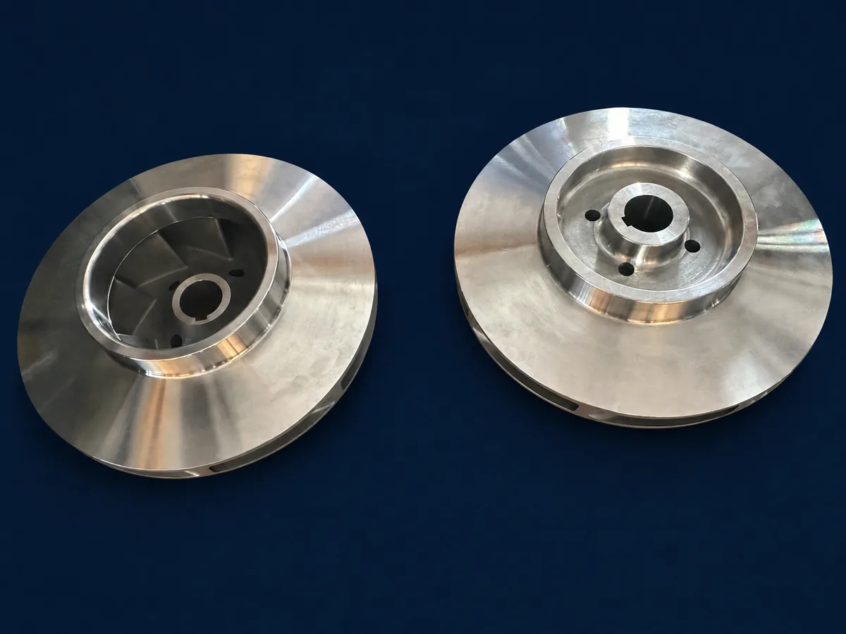 Impeller wear component manufacturing reference